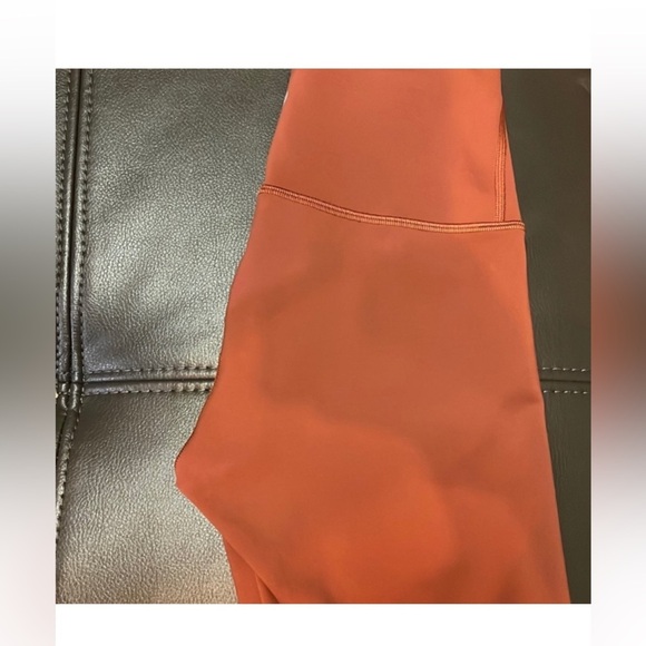 Lululemon Align Highlighter Coral Leggings size 6 - Picture 7 of 17